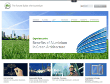 Tablet Screenshot of greenbuilding.world-aluminium.org